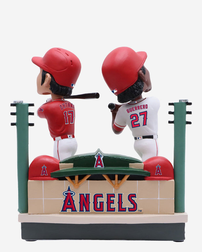 Shohei Ohtani & Vladimir Guererro Sr Los Angeles Angels Then and Now Bobblehead FOCO - FOCO.com