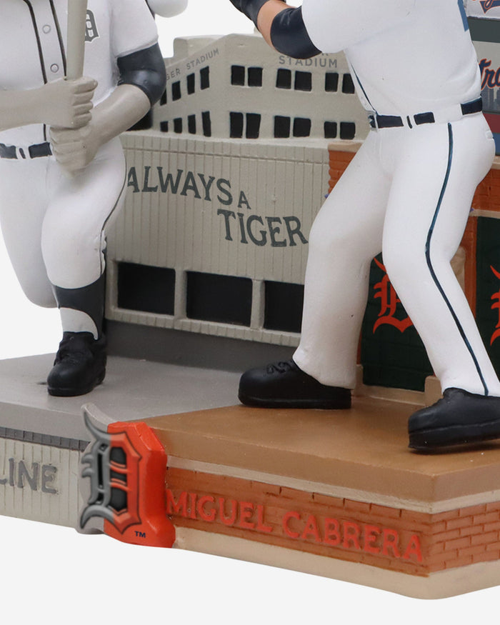 Al Kaline & Miguel Cabrera Detroit Tigers Then and Now Bobblehead Officially Licensed by MLB