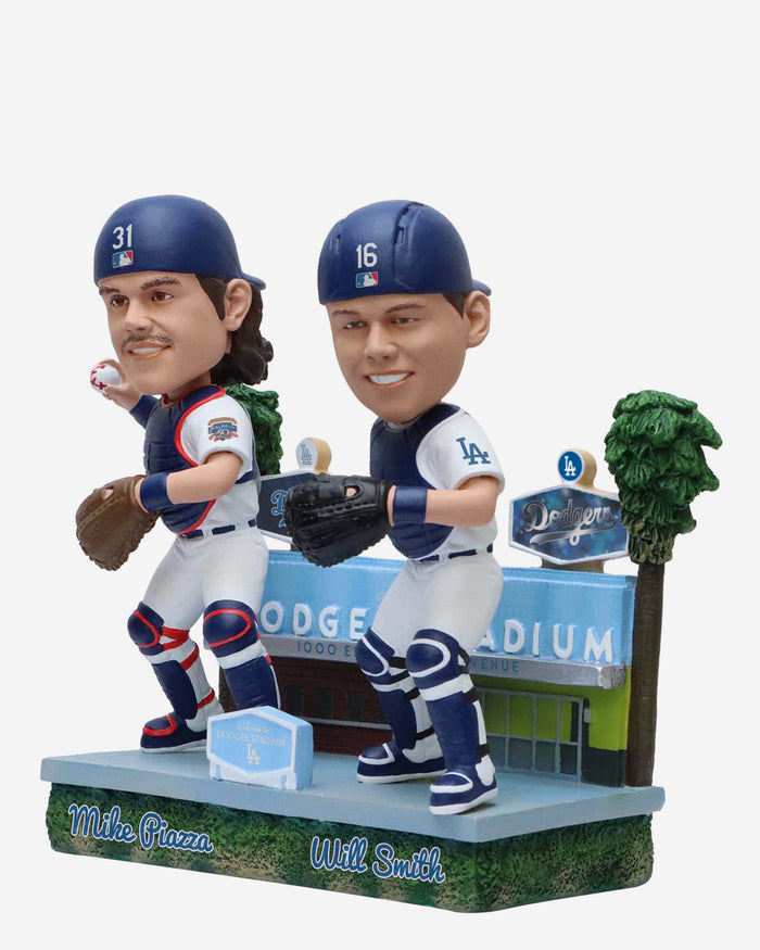 Mike Piazza & Will Smith Los Angeles Dodgers Then and Now Bobblehead FOCO