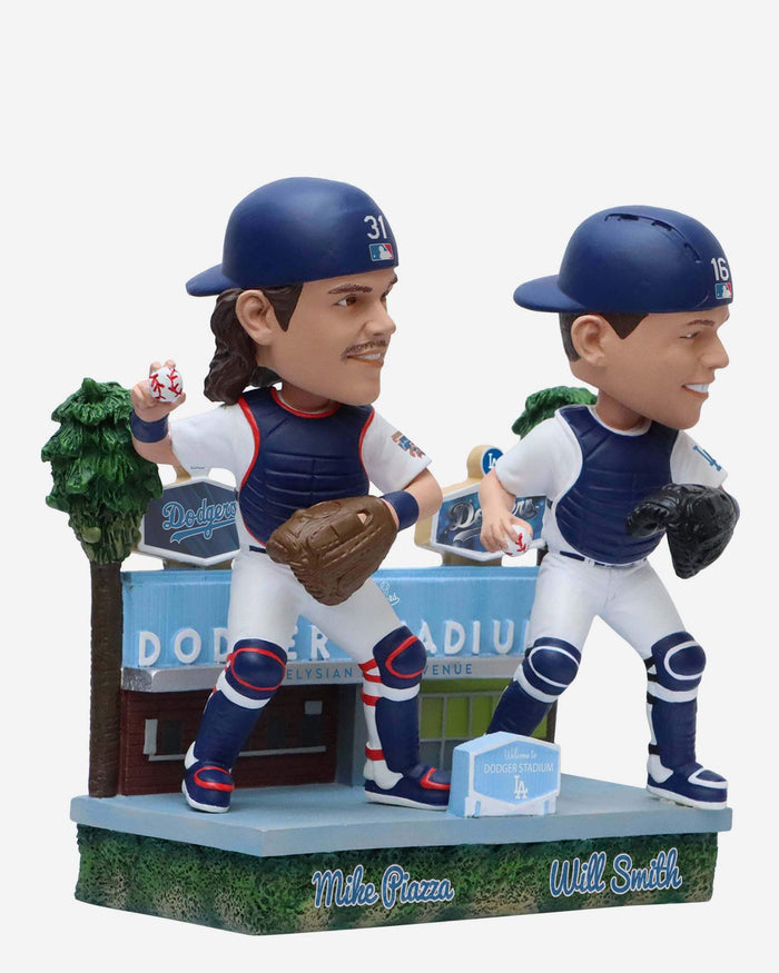 Mike Piazza & Will Smith Los Angeles Dodgers Then and Now Bobblehead FOCO - FOCO.com