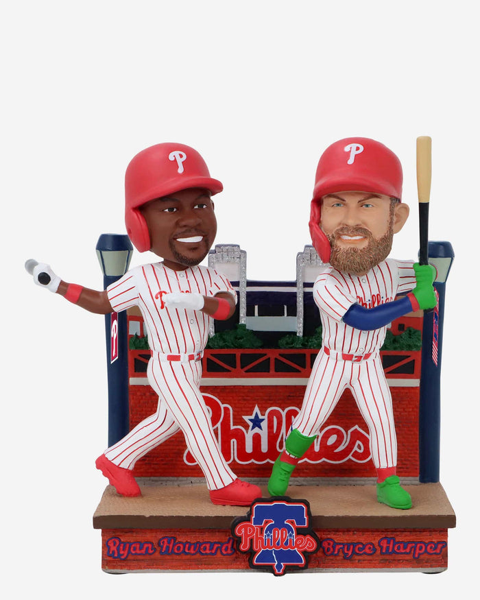 Ryan Howard & Bryce Harper Philadelphia Phillies Then and Now Bobblehead FOCO - FOCO.com