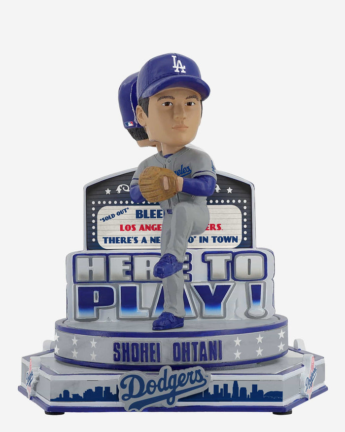 Shohei Ohtani Los Angeles Dodgers Dual Spinning Bobblehead FOCO - FOCO.com