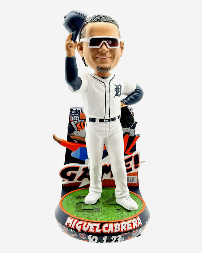 Miguel Cabrera Detroit Tigers Farewell Bobblehead FOCO - FOCO.com