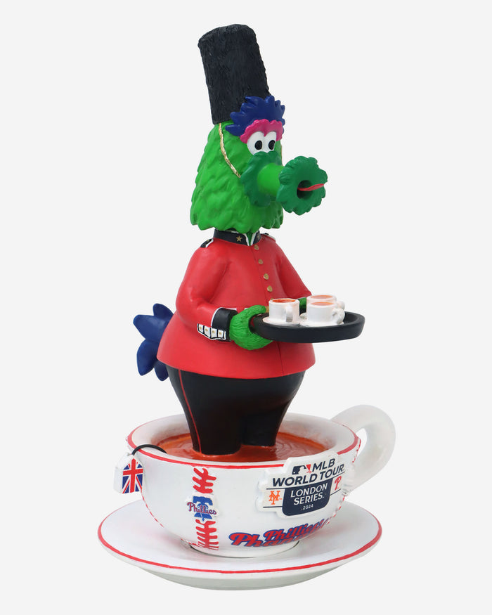 Phillie Phanatic Philadelphia Phillies 2024 MLB London Series Teatime Bobblehead FOCO - FOCO.com