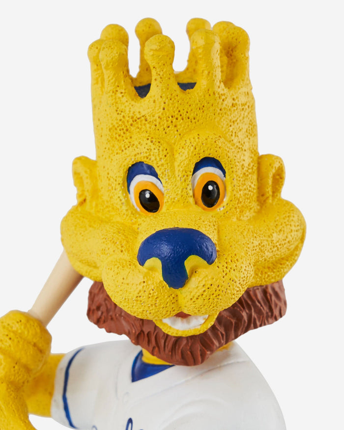 Sluggerrr Kansas City Royals Magnetic Stadium Base Mascot Bobblehead FOCO - FOCO.com