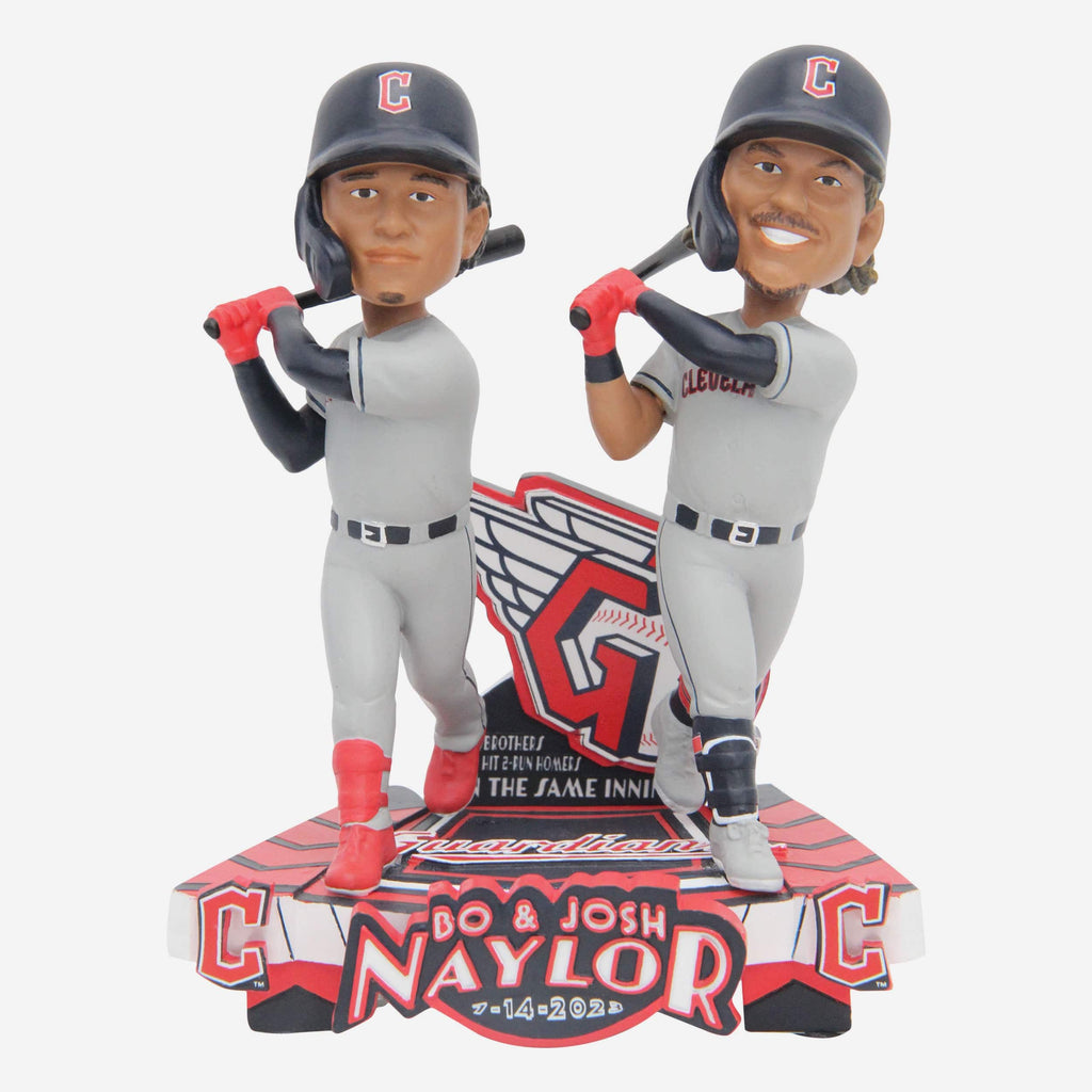 Bo Naylor & Josh Naylor Cleveland Guardians Dual Bobblehead FOCO