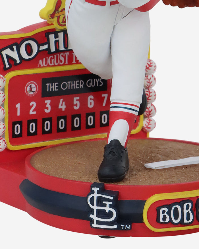 Bob Gibson St Louis Cardinals 1971 No Hitter Bobblehead FOCO - FOCO.com