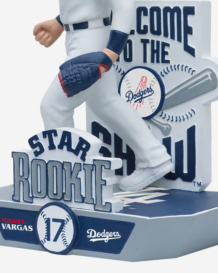 Miguel Vargas Los Angeles Dodgers Star Rookie Bobblehead FOCO - FOCO.com