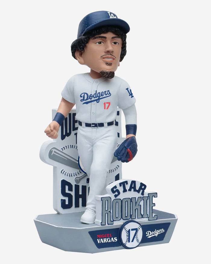 Miguel Vargas Los Angeles Dodgers Star Rookie Bobblehead FOCO - FOCO.com