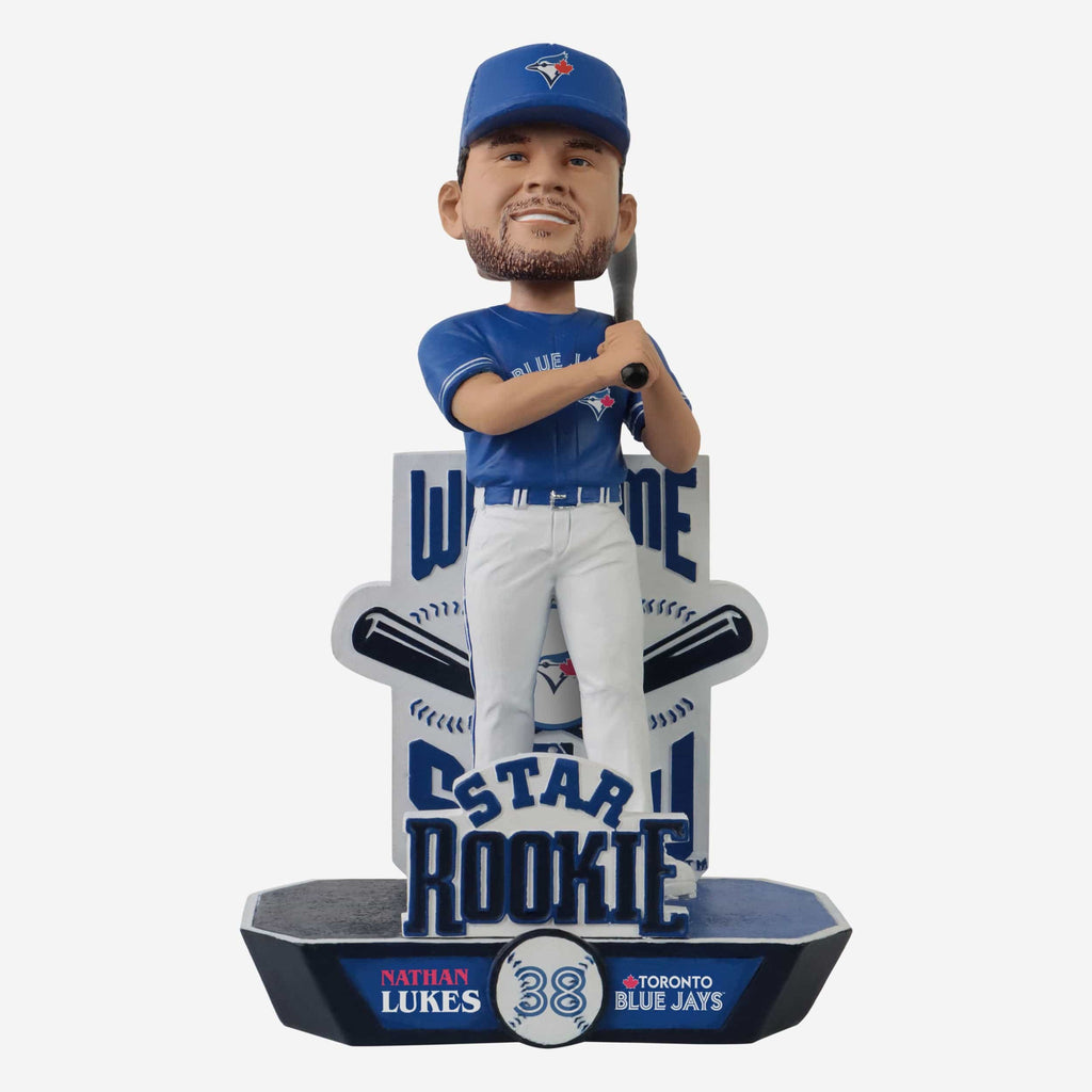 Nathan Lukes Toronto Blue Jays Star Rookie Bobblehead FOCO - FOCO.com