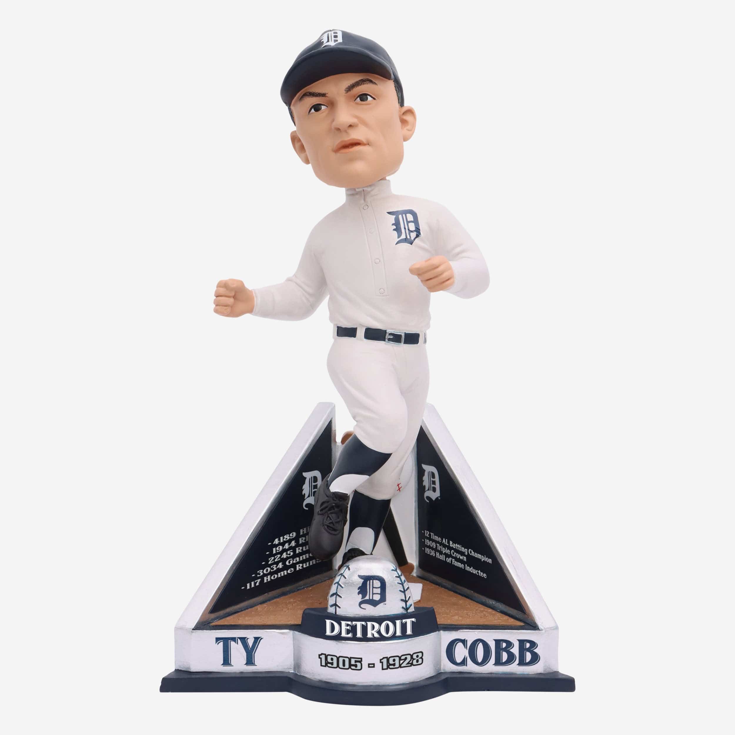 Detroit Tigers Ty Cobb National Hall Of Fame Bobble Dobbles - SWIT