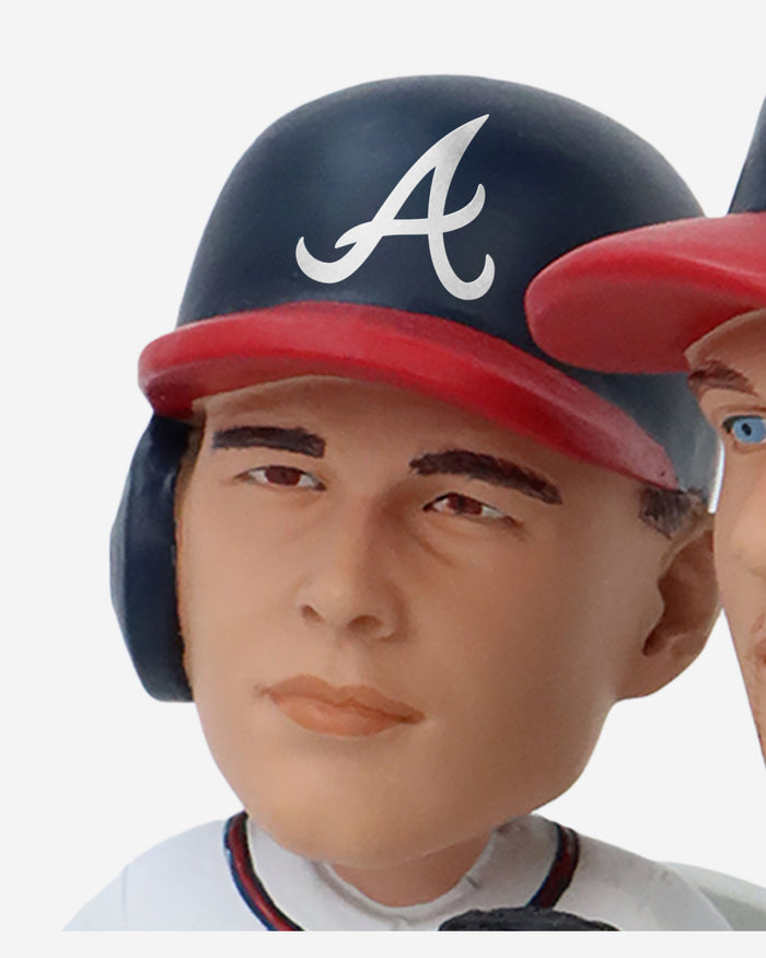 Chipper Jones & Austin Riley Atlanta Braves Then and Now Bobblehead FOCO - FOCO.com