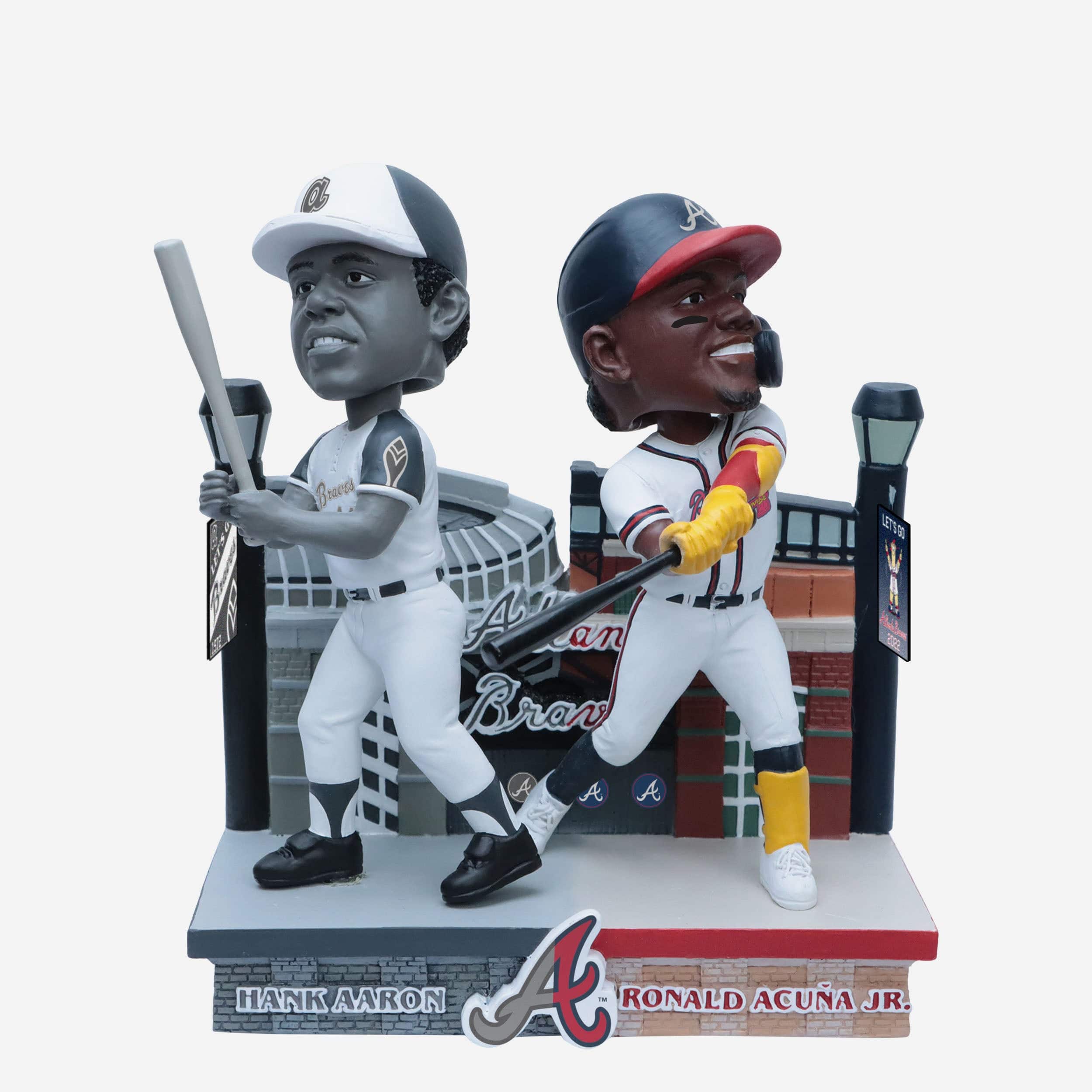 Ronald Acuna Jr Atlanta Braves Retro Jersey Bobblehead FOCO