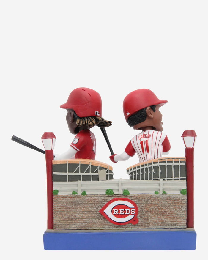 Barry Larkin & Elly De La Cruz Cincinnati Reds Then And Now Bobblehead FOCO - FOCO.com