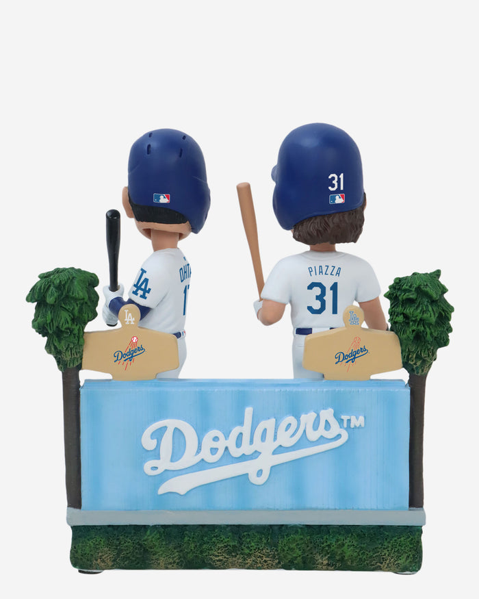 Mike Piazza & Shohei Ohtani Los Angeles Dodgers Then and Now Bobblehead FOCO - FOCO.com
