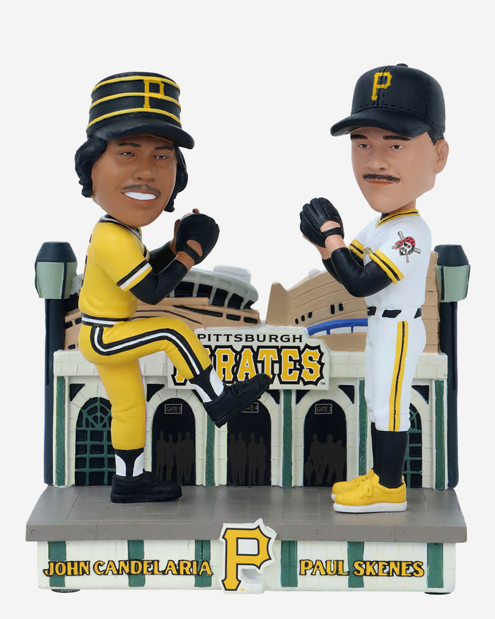 John Candelaria & Paul Skenes Pittsburgh Pirates Then and Now Bobblehead FOCO - FOCO.com