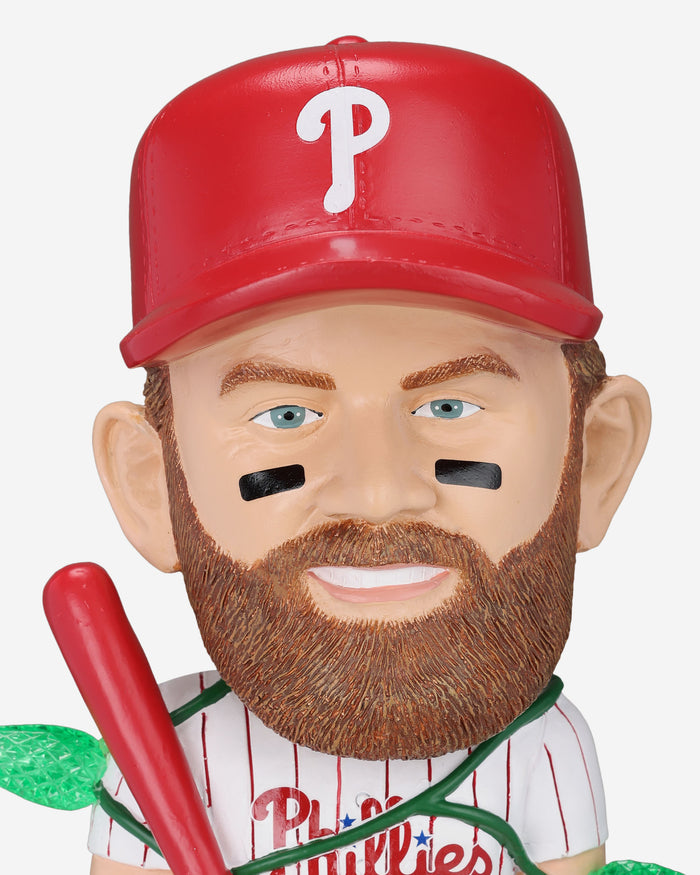 Bryce Harper Philadelphia Phillies Holiday Lights Bobblehead FOCO - FOCO.com