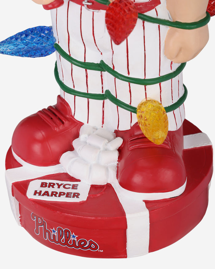 Bryce Harper Philadelphia Phillies Holiday Lights Bobblehead FOCO - FOCO.com