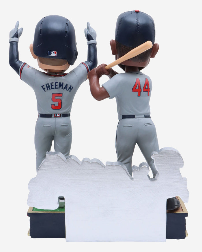 Atlanta Braves Freddie Freeman FOCO Trading Card Bobblehead