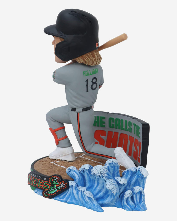 Jackson Holliday Norfolk Tides Home Run Bobblehead FOCO - FOCO.com