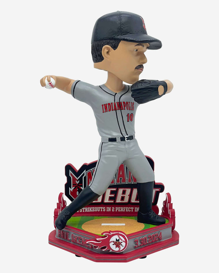 Paul Skenes Indianapolis Indians Triple A Debut Bobblehead FOCO - FOCO.com