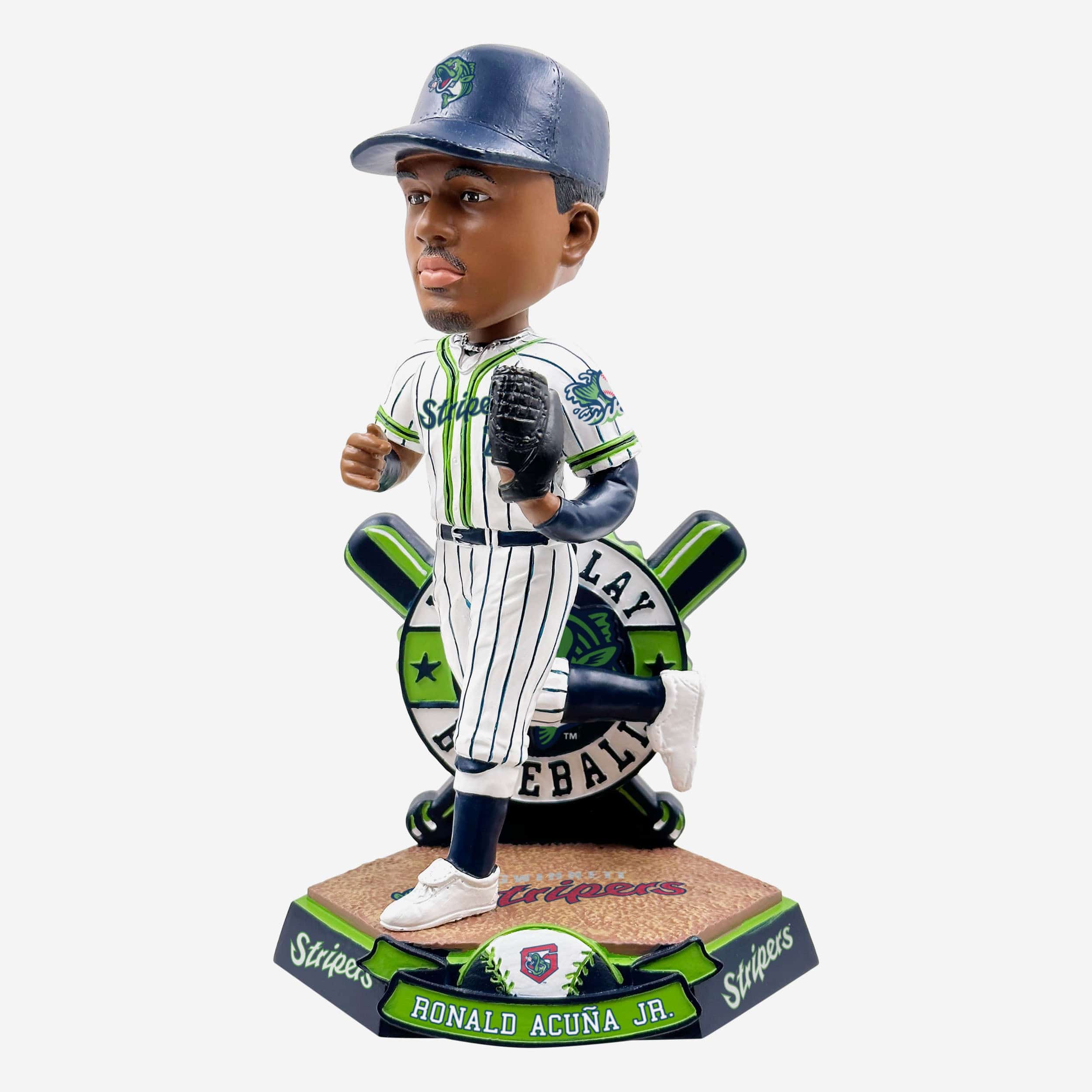 Ronald Acuna Jr Gwinnett Stripers Minor League Bobblehead FOCO