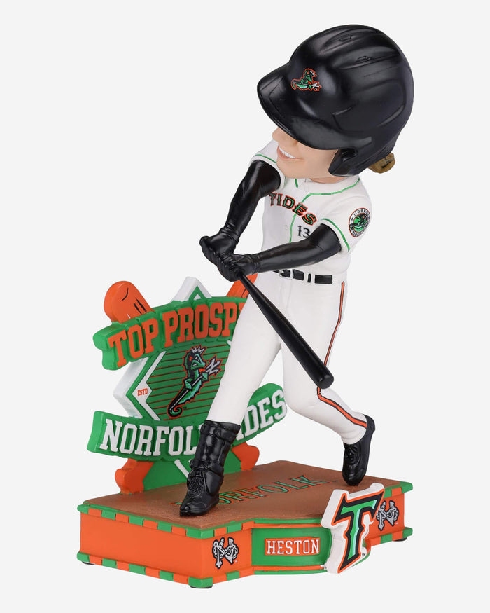 Heston Kjerstad Norfolk Tides 2024 Minor League Top Prospect Bobblehead FOCO - FOCO.com