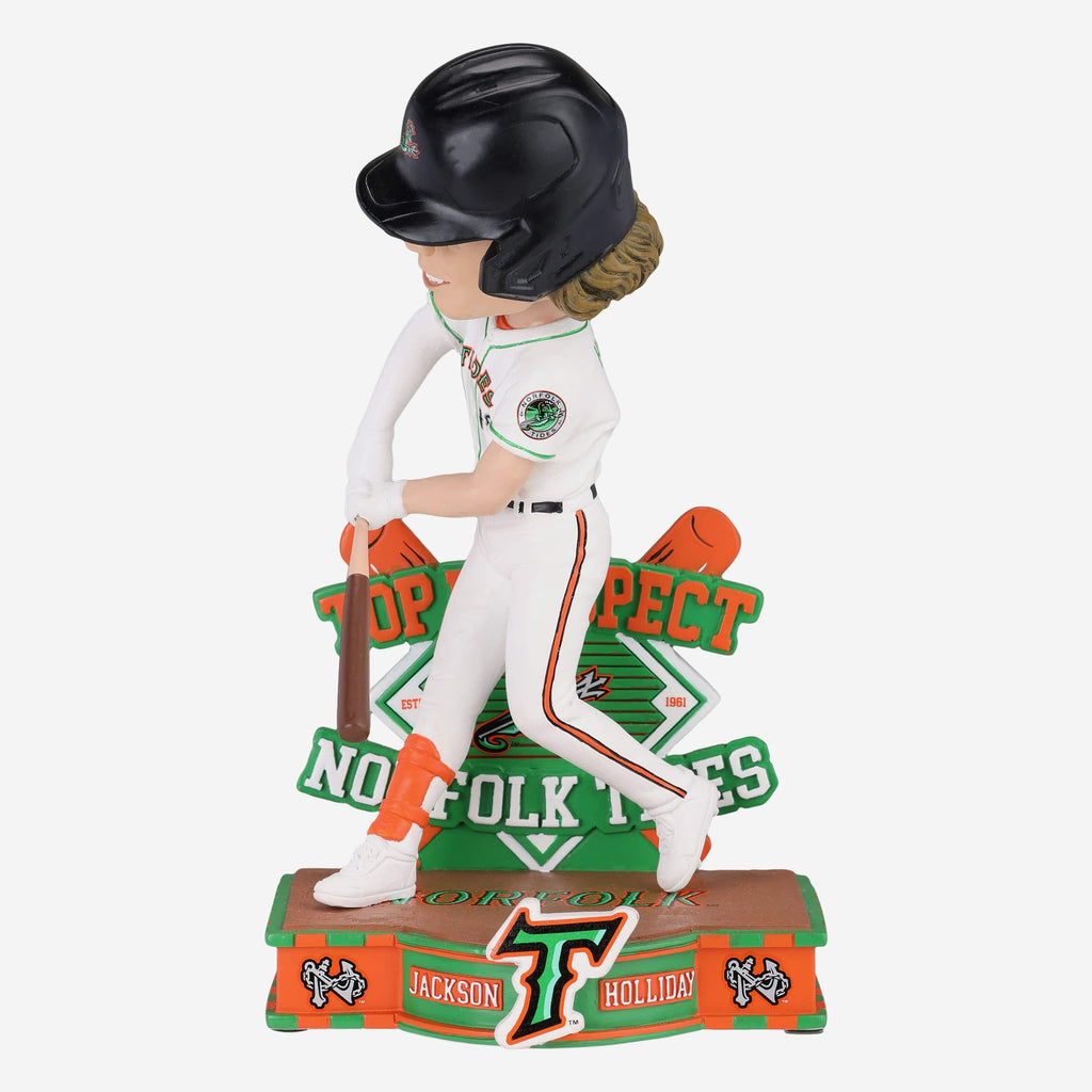 Jackson Holliday Norfolk Tides 2024 Minor League Top Prospect Bobblehead FOCO - FOCO.com