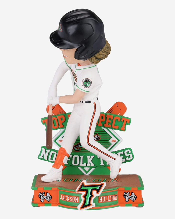 Jackson Holliday Norfolk Tides 2024 Minor League Top Prospect Bobblehead FOCO - FOCO.com