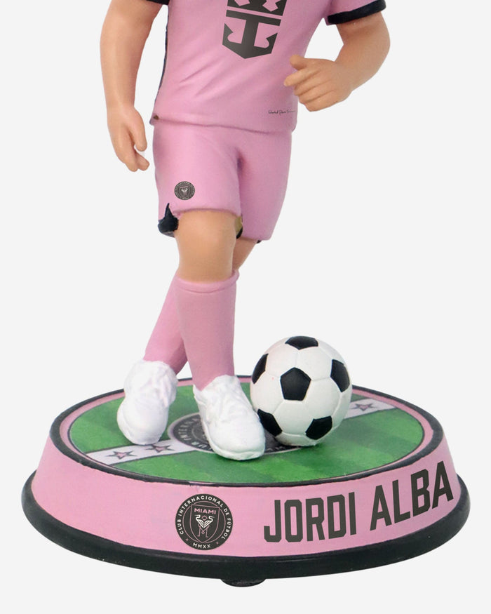 Jordi Alba Inter Miami CF Field Stripe Bighead Bobblehead FOCO - FOCO.com