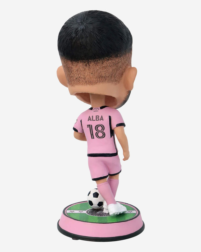 Jordi Alba Inter Miami CF Field Stripe Bighead Bobblehead FOCO - FOCO.com