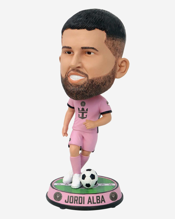 Jordi Alba Inter Miami CF Field Stripe Bighead Bobblehead FOCO - FOCO.com