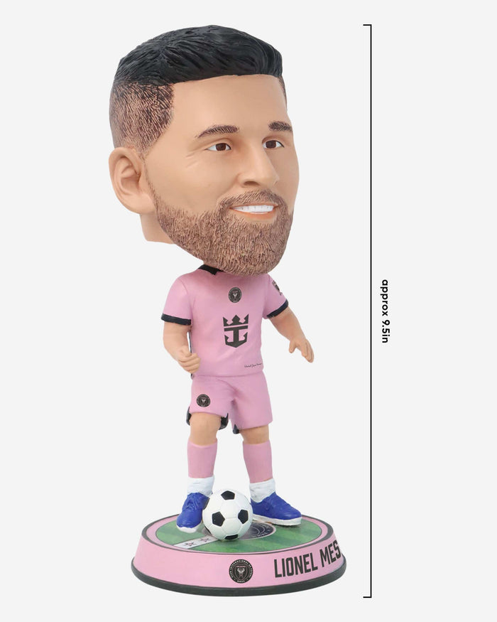 Lionel Messi Inter Miami CF Field Stripe Bighead Bobblehead FOCO - FOCO.com