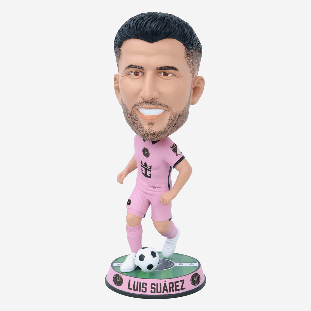 Luis Suarez Inter Miami CF Field Stripe Bighead Bobblehead FOCO