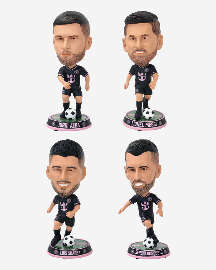 Inter Miami CF 4 Pack Mini Bighead Bobblehead Set FOCO - FOCO.com