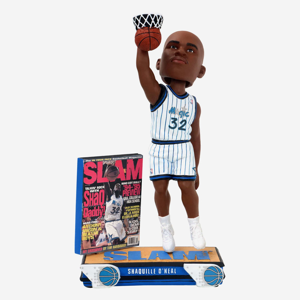 Shaquille O'Neal Orlando Magic Shaq Daddy Slam Magazine Cover Bobblehead FOCO - FOCO.com