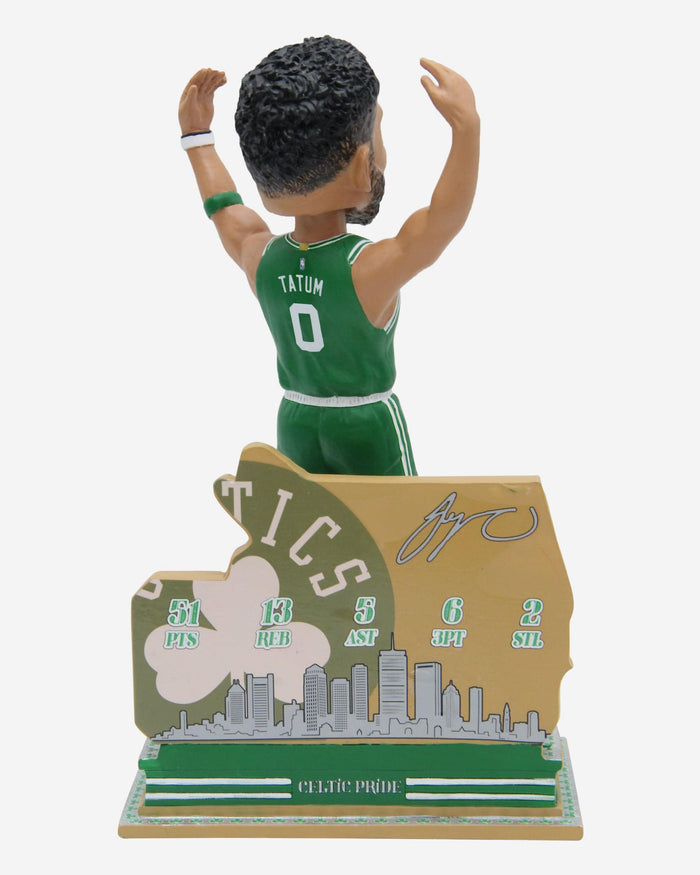 Jayson Tatum Boston Celtics Game 7 51 Point Record Bobblehead FOCO - FOCO.com