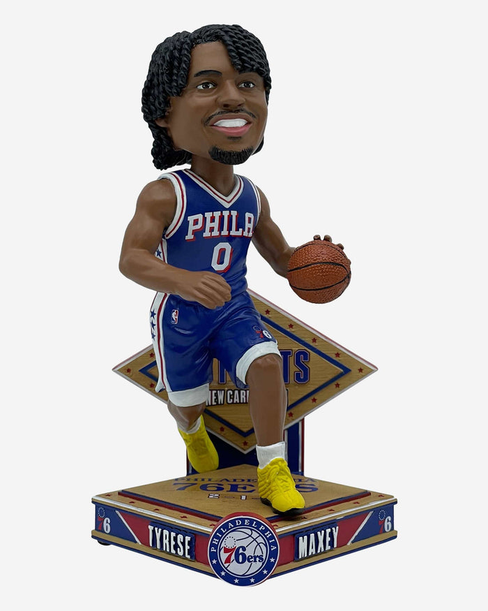 Tyrese Maxey Philadelphia 76ers 51 Point Game Bobblehead FOCO - FOCO.com