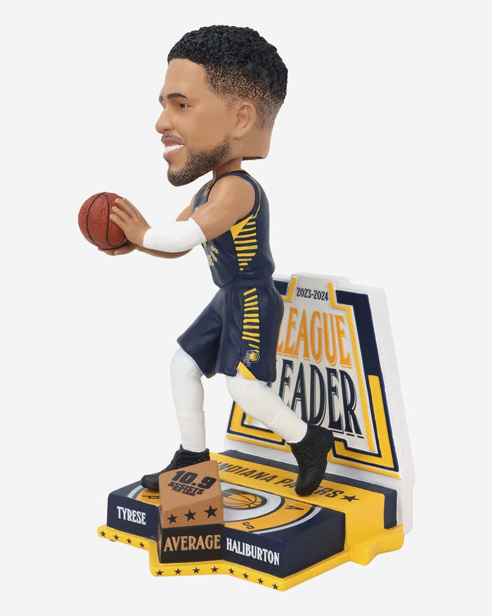 Tyrese Haliburton Indiana Pacers 2024 Assists Per Game Leader Bobblehead FOCO - FOCO.com