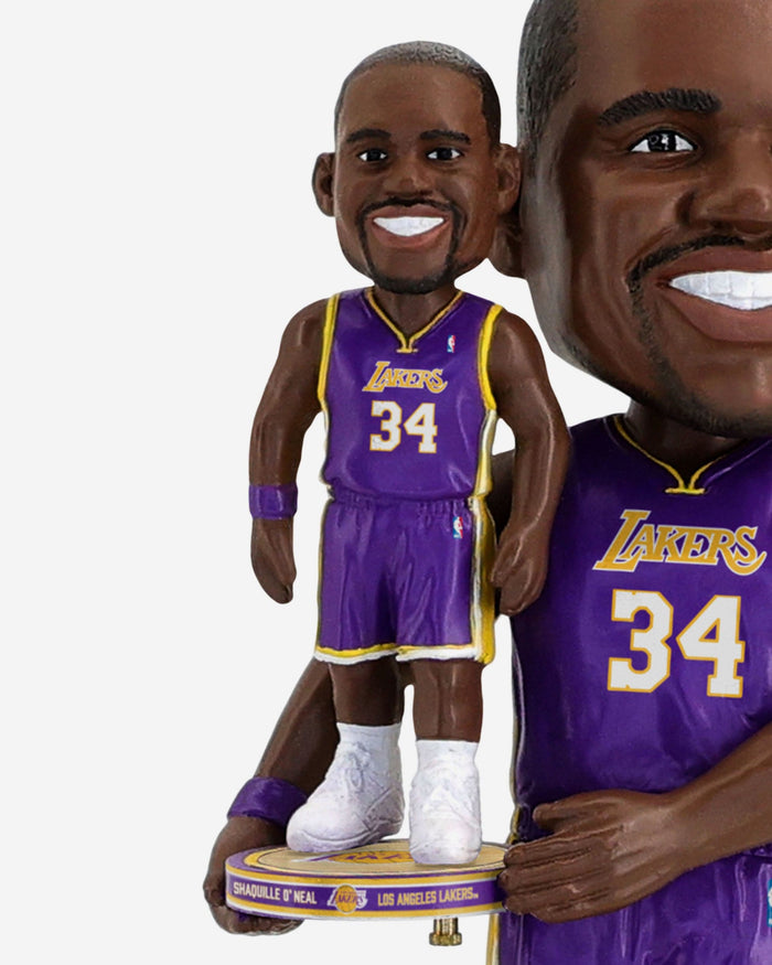 Shaquille O'Neal Los Angeles Lakers Bobble Dubblz Bobblehead FOCO - FOCO.com