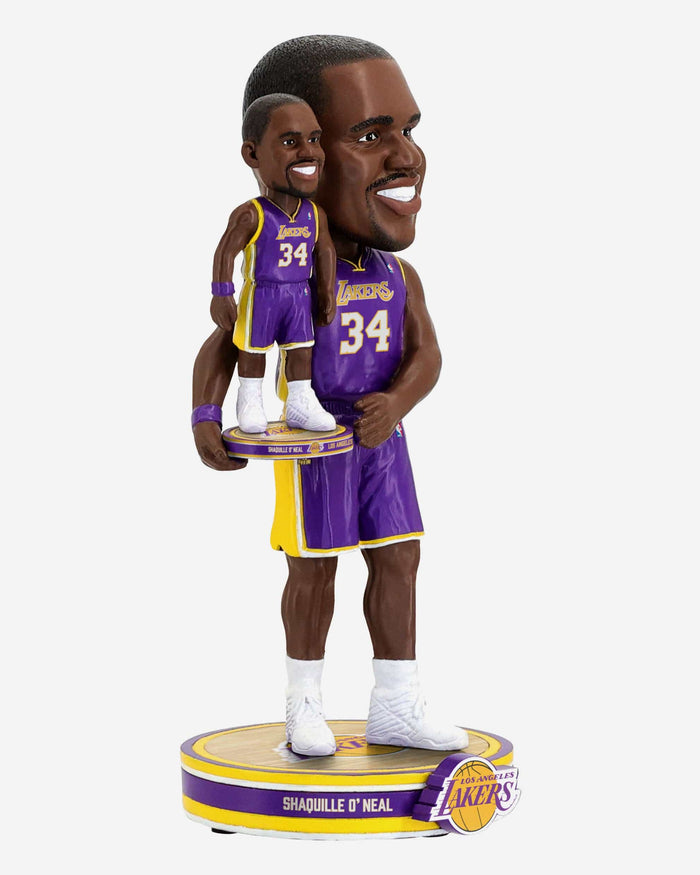 Shaquille O'Neal Los Angeles Lakers Bobble Dubblz Bobblehead FOCO - FOCO.com