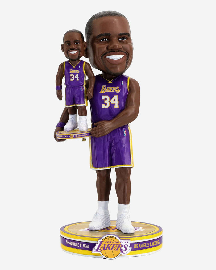 Shaquille O'Neal Los Angeles Lakers Bobble Dubblz Bobblehead FOCO - FOCO.com