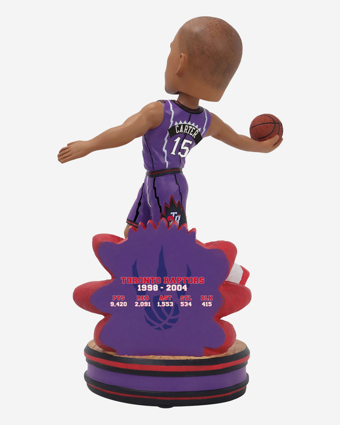 Vince Carter Toronto Raptors Jersey Retirement Bobblehead FOCO - FOCO.com