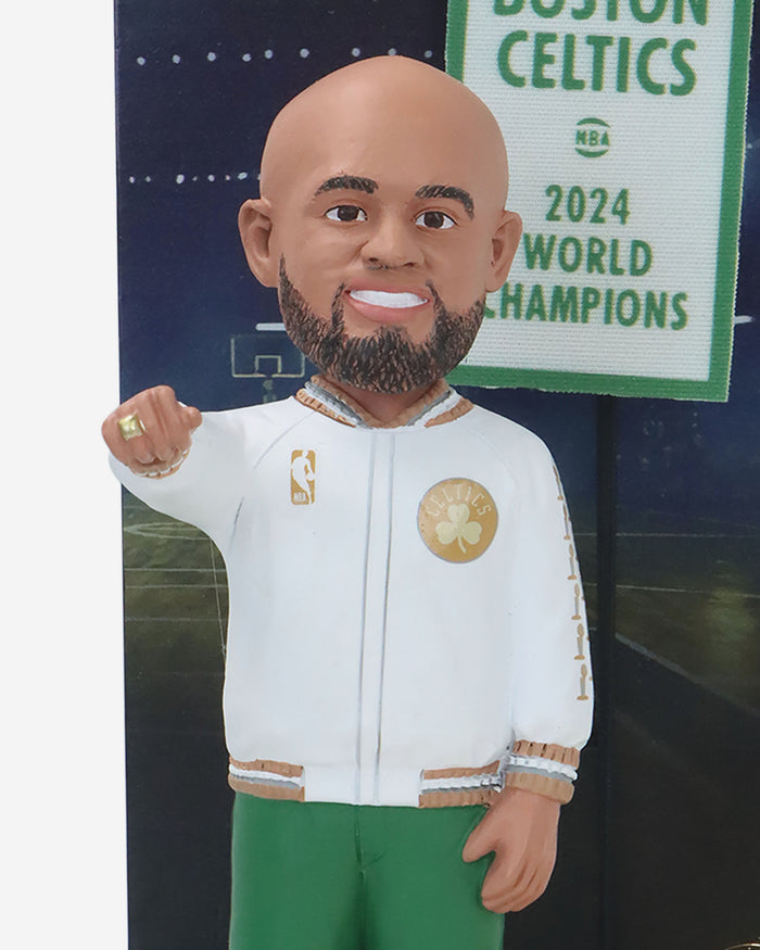 Derrick White Boston Celtics 2024 Banner Raising Bobblehead FOCO - FOCO.com