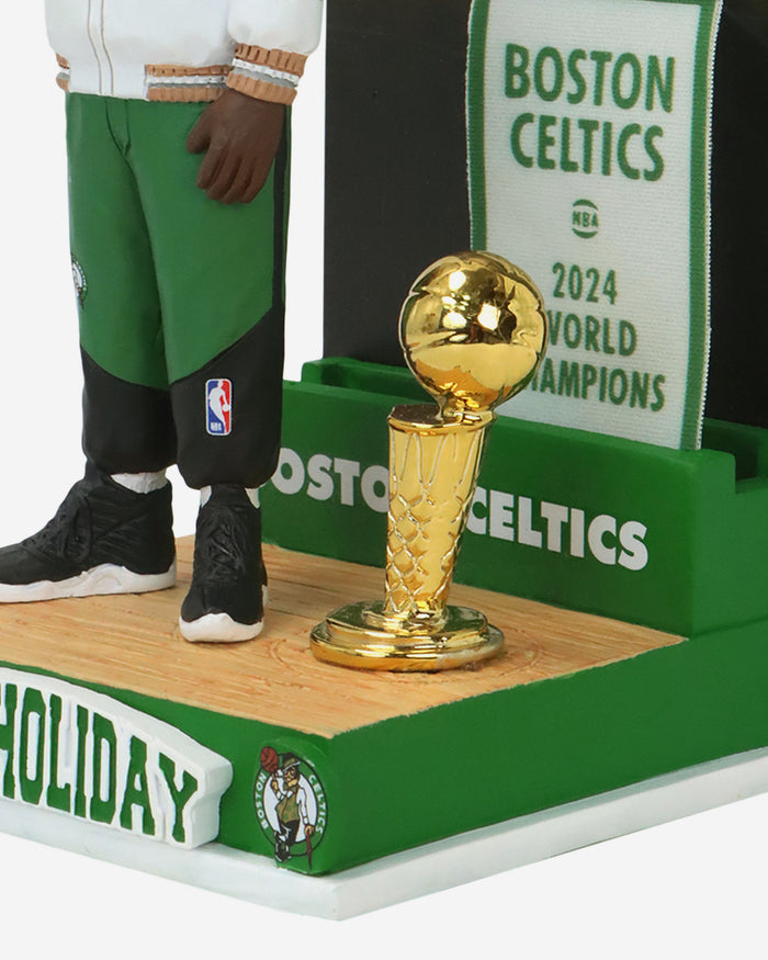 Jrue Holiday Boston Celtics 2024 Banner Raising Bobblehead FOCO - FOCO.com