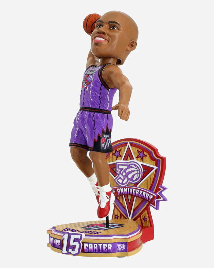 Vince Carter Toronto Raptors 30th Anniversary Bobblehead FOCO - FOCO.com