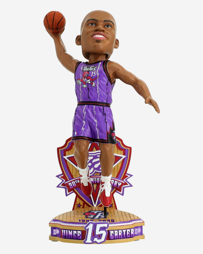 Vince Carter Toronto Raptors 30th Anniversary Bobblehead FOCO - FOCO.com