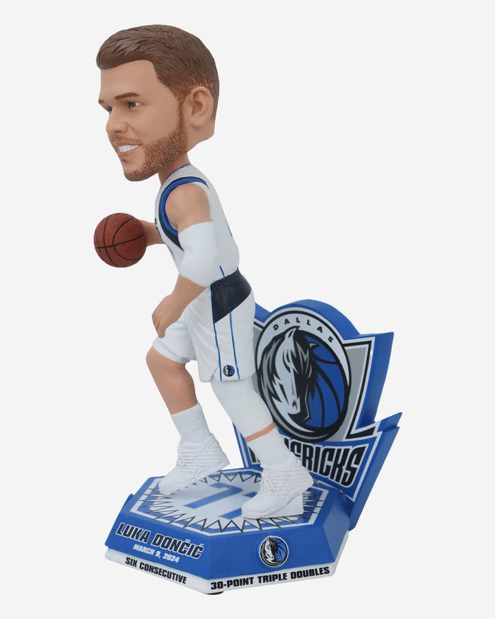 Luka Doncic Dallas Mavericks 30 Point Triple-Doubles Record Bobblehead FOCO - FOCO.com