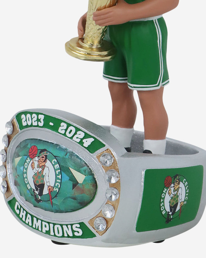 Derrick White Boston Celtics 2024 NBA Champions Ring Base Bighead Bobblehead FOCO - FOCO.com