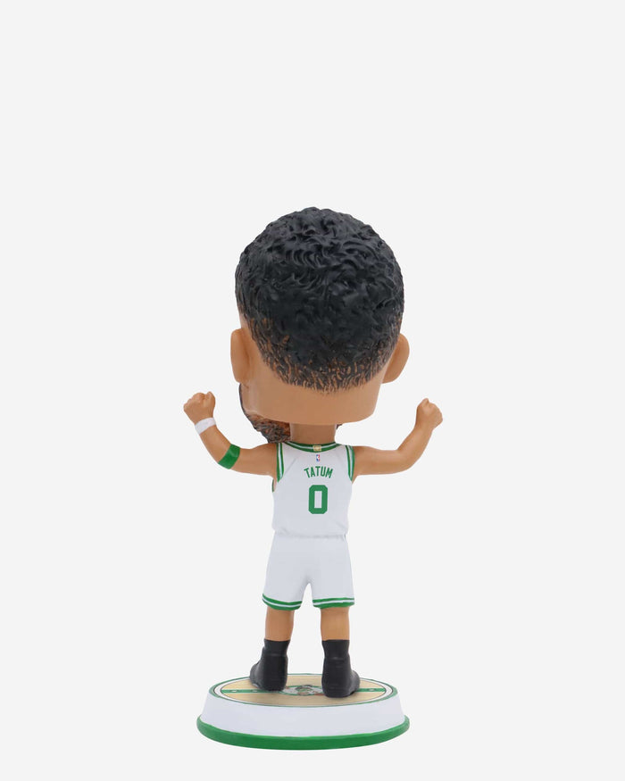 Jayson Tatum Boston Celtics Court Stripe Mini Bighead Bobblehead FOCO - FOCO.com